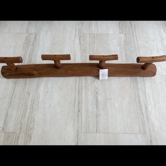 Ballard Designs Wall Decor Nwt Ballard Designs Natural Wood Pegged